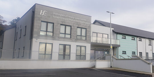 hse baltinglass primary care centre wicklow (fire stopping, penetration seals, compartmentation)