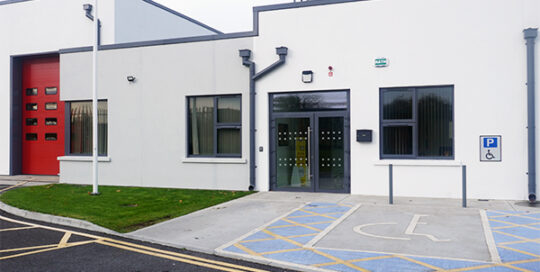 new ross fire station wexford (fire stopping, penetration seals, compartmentation)